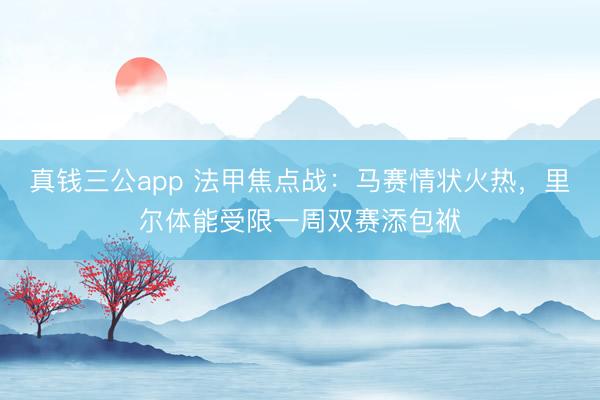 真钱三公app 法甲焦点战：马赛情状火热，里尔体能受限一周双赛添包袱